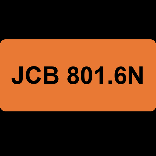 JCB 801.6N